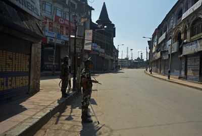 Curfew imposed in parts of Srinagar