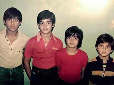 Arbaaz Khan shares his childhood picture with siblings Salman Khan, Sohail Khan and Alvira Khan