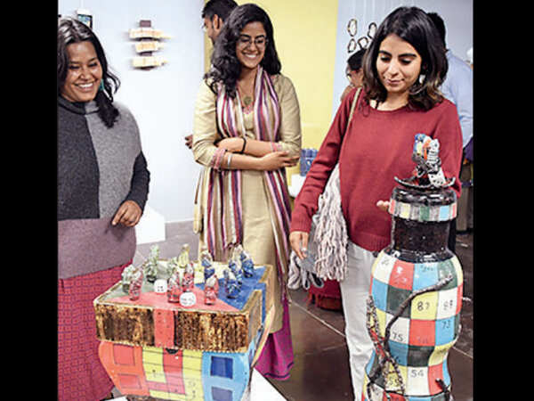 Art & music show charms audience at Bharat Bhavan