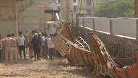 1 dies after under construction bridge collapses in Delhi 