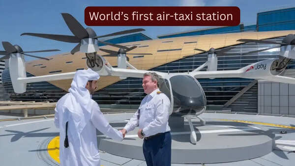Dubai just revealed world’s first air-taxi station near Dubai International Airport (DBX); promises faster, traffic-free travel across the city
