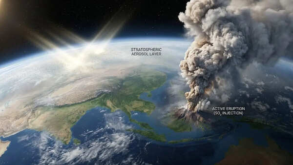 Earth’s hidden AC: How volcanoes secretly cool the planet