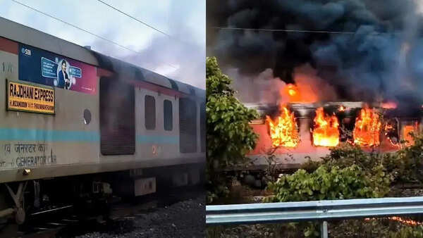 Ratlam’s Rajdhani deja vu: Two train fires, same place in Madhya Pradesh