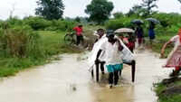 Telangana: Tribals carry youth on cot, walk 4 km in rain to reach hospital 