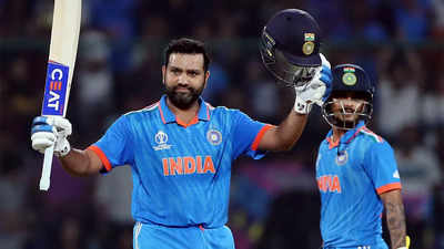 India vs Afghanistan Highlights, World Cup 2023: Rohit slams record World Cup ton as India crush Afghanistan by 8 wickets