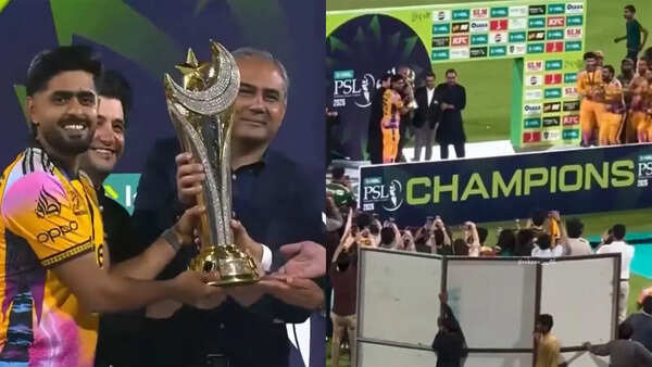 PSL: Babar Azam's Rohit Sharma-inspired 'walk' celebration goes wrong, sparks meme storm - WATCH