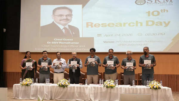 SRM University-AP highlights energy transition and research excellence at 10th Research Day