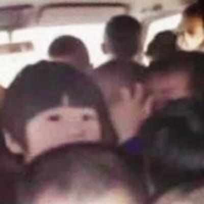Shocked cops find 68 kids crammed into 8-seater