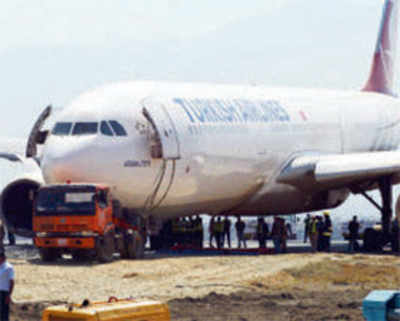 Turkish plane blocking Kathmandu runway salvaged