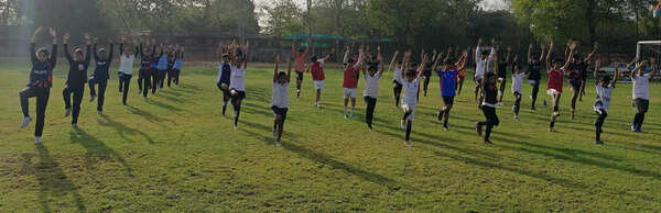 Union Football Club’s month-long summer sports coaching camp begins at Ramniwas Bagh ground