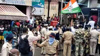Nagpur: Youth Congress, Yuva Sena protest against Mayor and BJP 