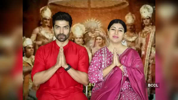 Gurmeet Choudhary and Debina Bonnerjee recall playing Lord Ram and Goddess Sita 16 years back; say ‘People came and touched our feet after Swayamvar scene’
