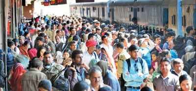 Trains fully booked ahead of Navratri