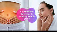 Co-relation between a healthy gut and skin 