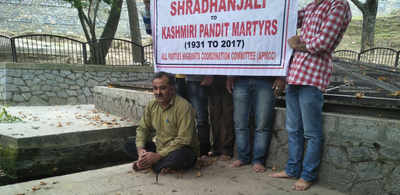 Kashmiri Pandits observe martyrs day