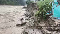 5 houses washed away due to incessant rainfall in Uttarakhand’s Dharchula 