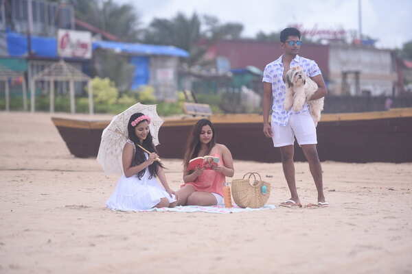 Tourists few, Goans reclaim popular spots