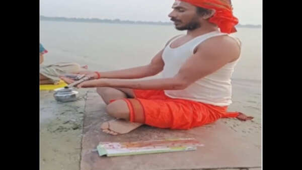 History-sheeter dumps pistol in Ganga, vows to quit crime