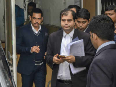Robert Vadra's questioning continues at ED office, denies owning London-based properties