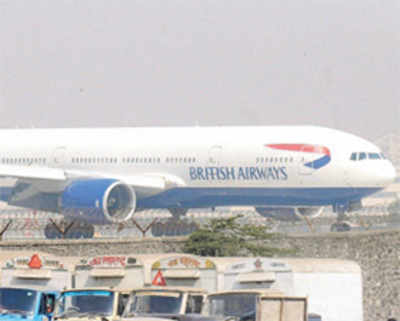 BA flights to and from Mumbai diverted
