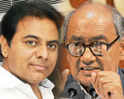 Digvijaya Singh, KTR fight on Twitter over fake Daesh site