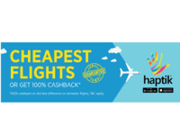 Haptik Promises the Cheapest Flight Tickets or Your Money Back