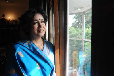 Taslima Nasreen sent back from Aurangabad after protest