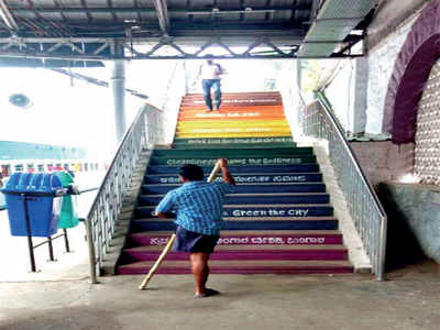 A long haul for physically challenged at Cantonment Railway Station