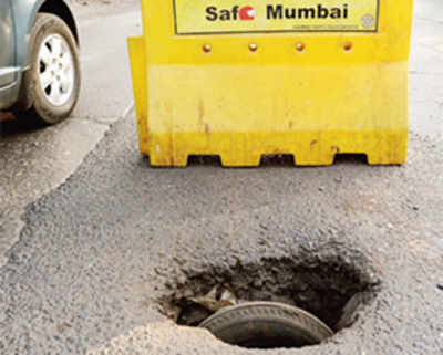 Contractor fined for not filling potholes, threatens engineer