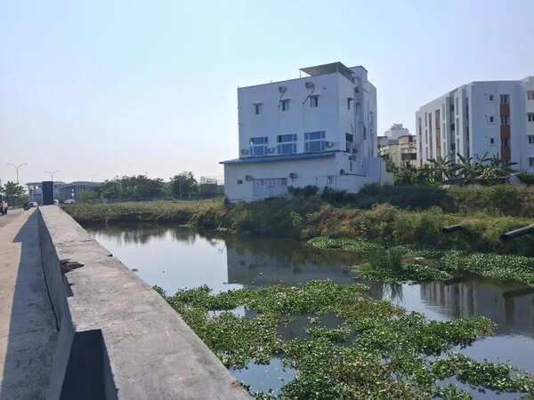 GCC yet to clear encroachments on MRTS-Perungudi rd