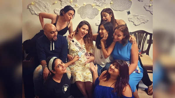 Roadies fame Raghu Ram and wife Natalie Di Luccio look ecstatic at the latter's baby shower bash; see pics