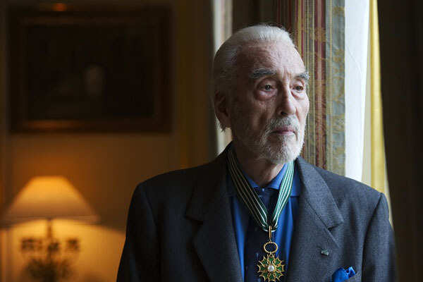 The word ‘saturnine’ was invented for Christopher Lee