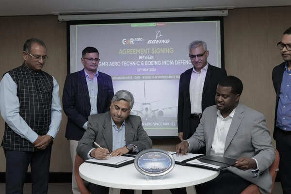 GMR Aero Technic inks pact with Boeing India to service P-8I aircraft in city