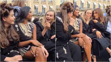 Aishwarya enjoys her time with Simone, Eva, Camila