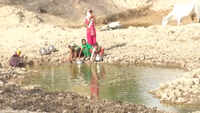 Severe water crisis in Jodhpur village forces locals to drink polluted water 
