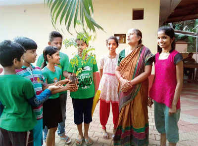 All of 9, Mangaluru girl is already a green wonder