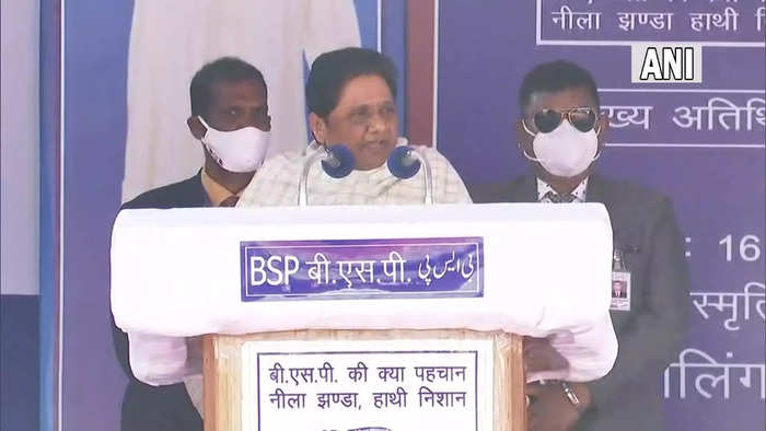 Goons, criminals, mafias, rioters, and anti-social elements were running riot during the Samajwadi Party government. Even development works were only limited to a particular area and particular community: BSP chief Mayawati in Lucknow