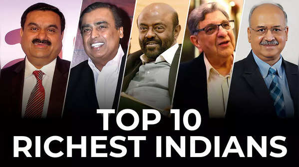 Top 10 Richest Indian Persons 2024: Gautam Adani Tops List!