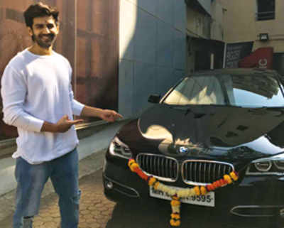 Kartik Aaryan gifts himself a luxury car