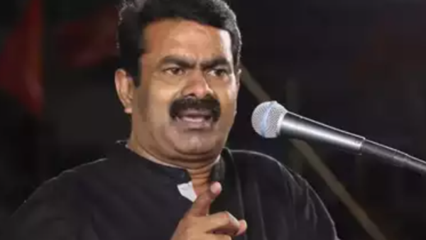 Seeman booked for defamatory remarks against former Tamil Nadu CM Karunanidhi