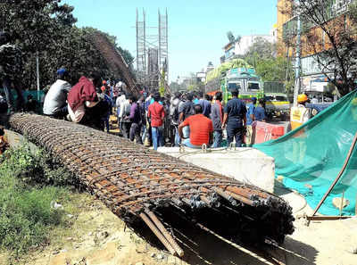 Latest Updates: Three officers suspended in Bengaluru metro pillar collapse incident