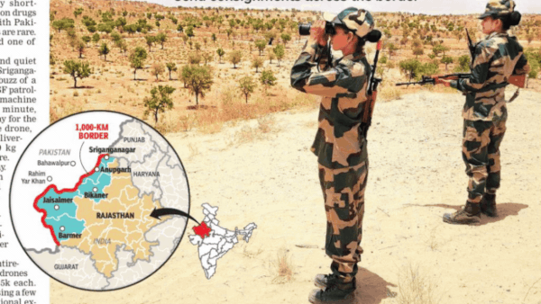 Udta Rajasthan: The desert state has replaced Punjab as the main entry point for narcotics supplied by Pakistani gangs, who use drones to send consignments across the border