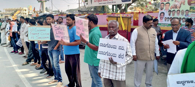 Bengaluru's Sarjapura residents hit the streets