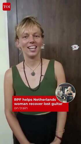 RPF Helps Dutch National Recover Lost Guitar In Mysuru