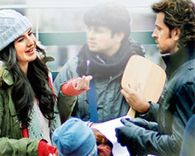 Hrithik, Katrina bond in Manali