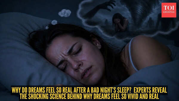 Why do dreams feel so real after a bad night’s sleep? Experts reveal the shocking science behind dream vividness