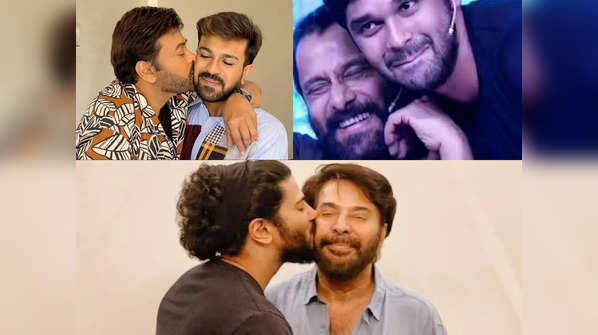 ​Mammootty-Dulquer Salmaan, Chiranjeevi-Ram Charan, Chiyaan Vikram-Dhruv: Meet the coolest father-son duos of South
