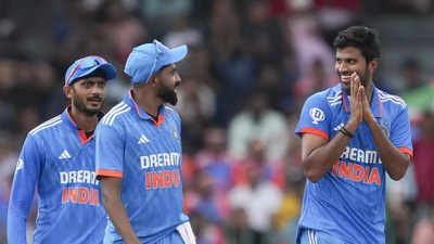 Highlights IND vs SL: Sri Lanka beat India by 32 runs, take 1-0 lead in  series - The Times of India