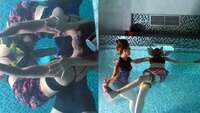 Shilpa Shetty Kundra learns to swim, shares 'incredible feeling' of floating for the first time 