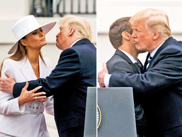 Are Melania’s public displays of affliction fuelling the ‘Trump shake’?